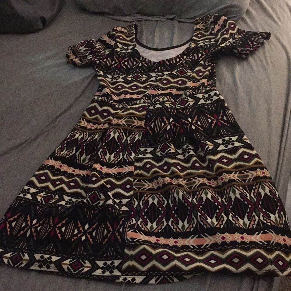 Francesca’s Collections tribal print dress
